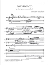 Divertimento - Parti solisti - Riccardo Malipiero - Partition - Duos